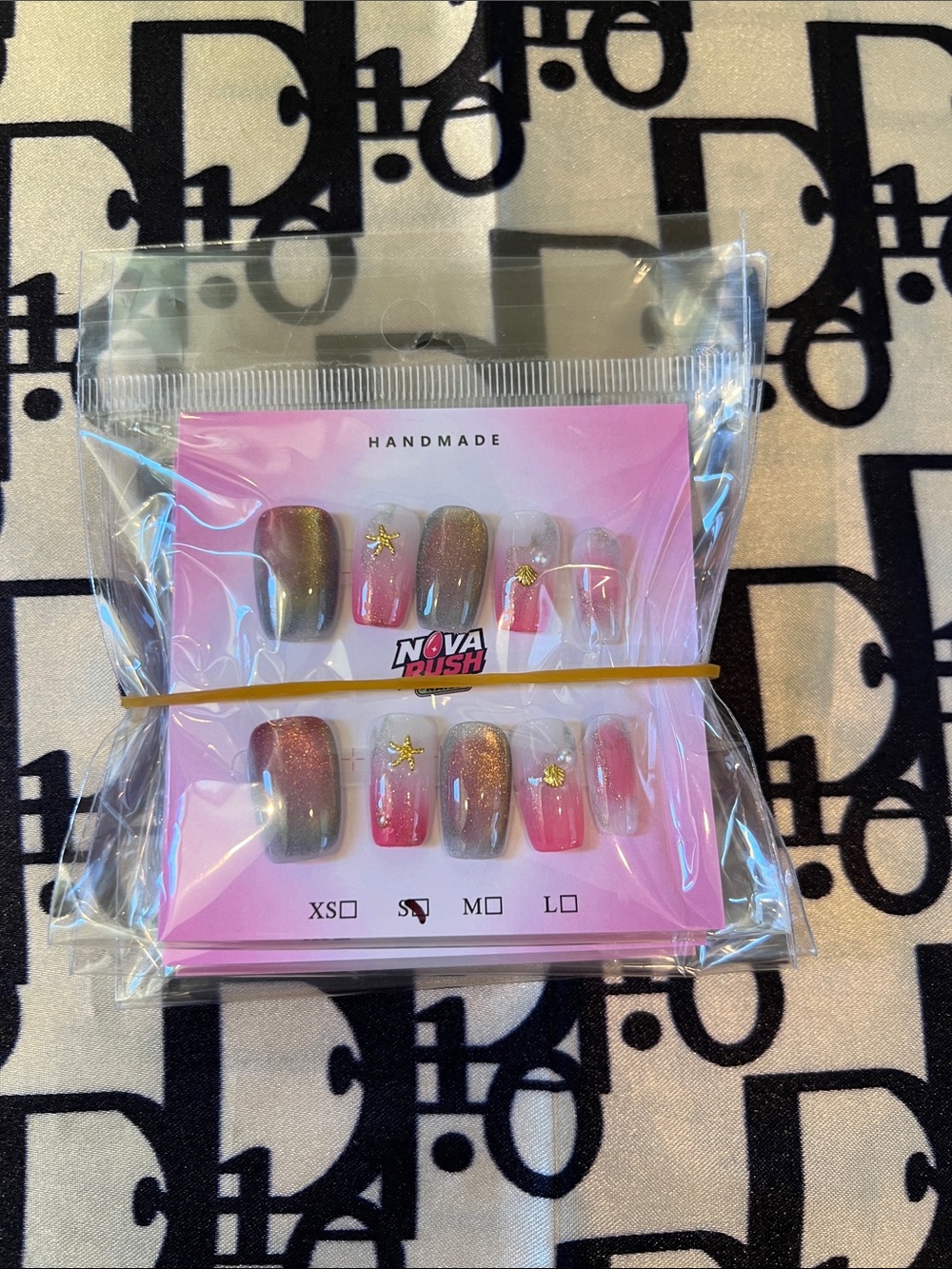 Handmade nails.